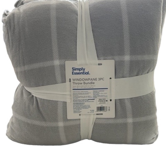 Simply Essential Corduroy 3pc THROW Other - Simply Essential Corduroy 3pc THROW BUNDLE